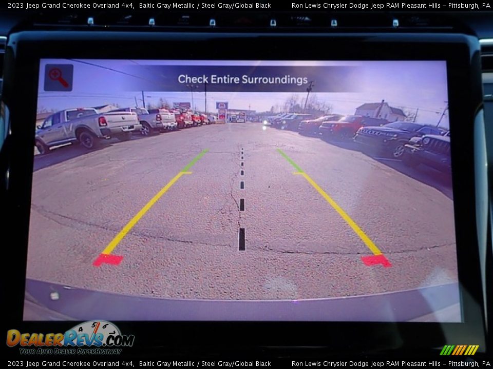 2023 Jeep Grand Cherokee Overland 4x4 Baltic Gray Metallic / Steel Gray/Global Black Photo #19