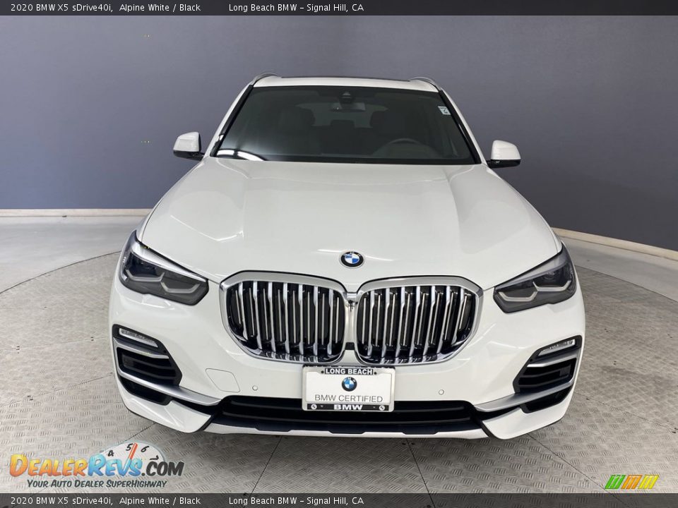 2020 BMW X5 sDrive40i Alpine White / Black Photo #2