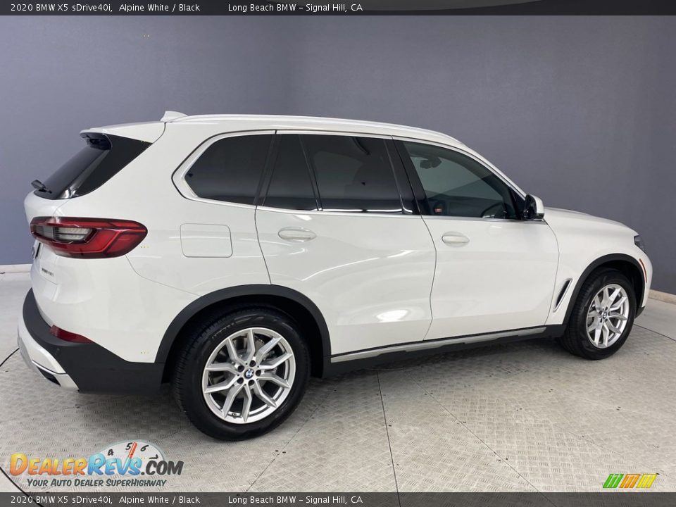 2020 BMW X5 sDrive40i Alpine White / Black Photo #5