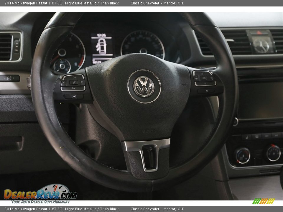 2014 Volkswagen Passat 1.8T SE Steering Wheel Photo #7