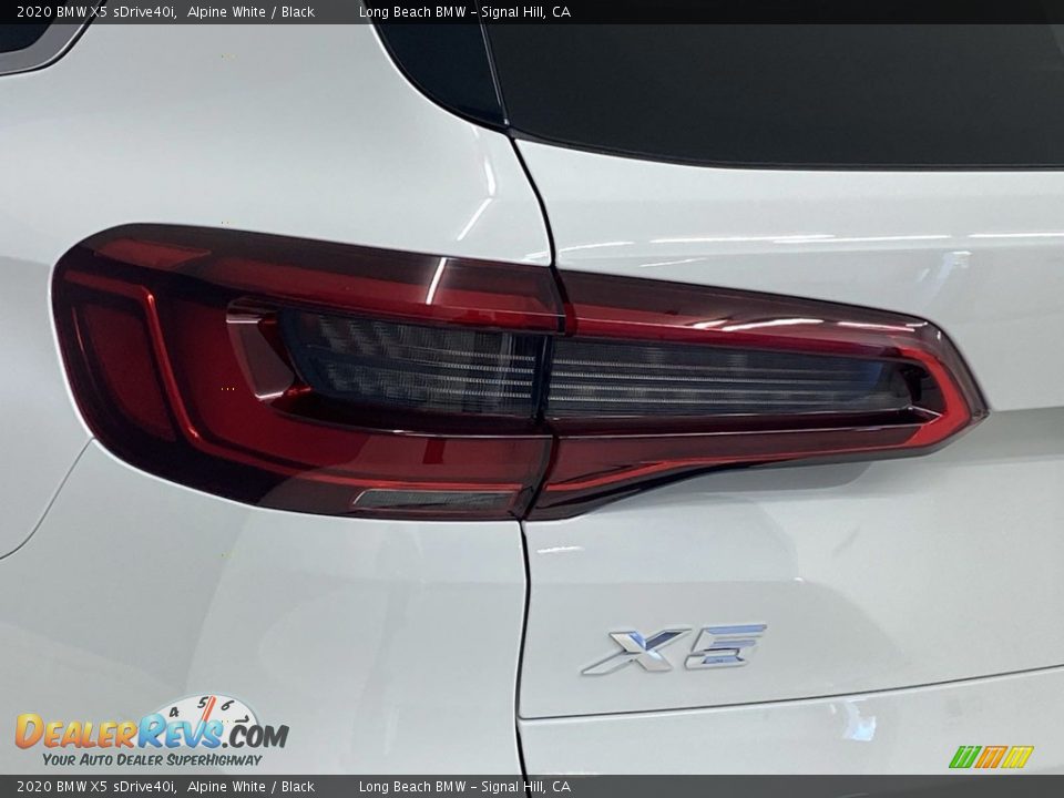 2020 BMW X5 sDrive40i Alpine White / Black Photo #8