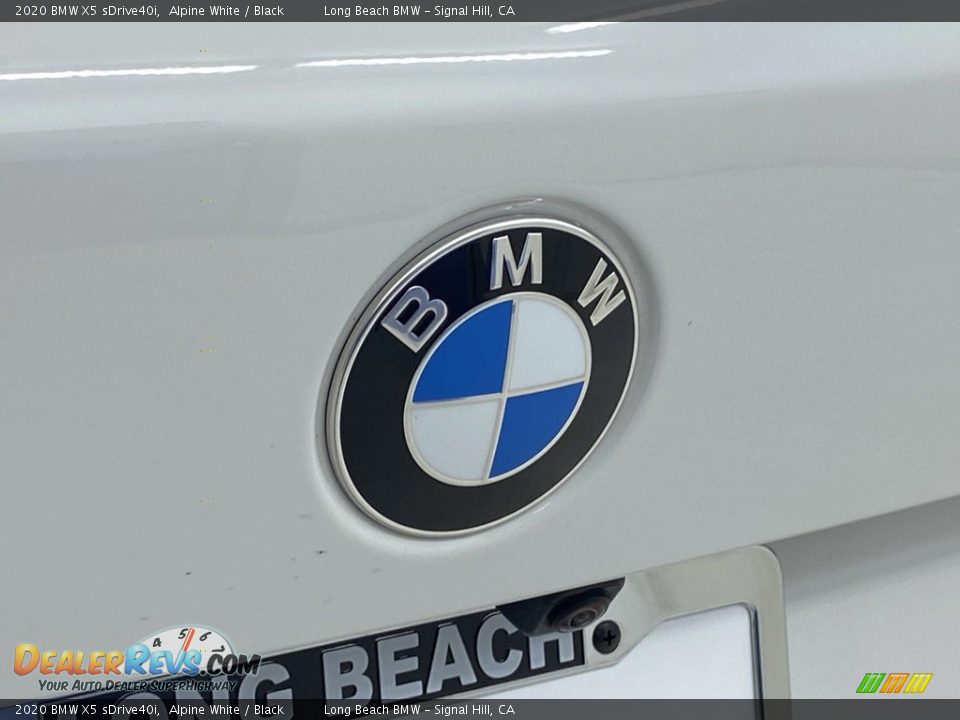 2020 BMW X5 sDrive40i Alpine White / Black Photo #9