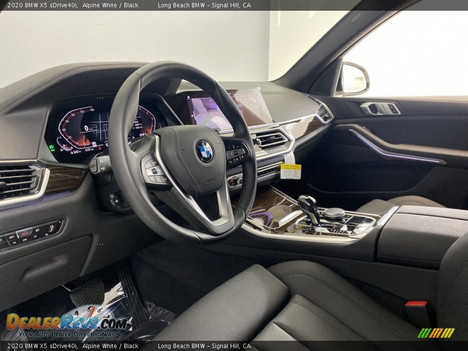 2020 BMW X5 sDrive40i Alpine White / Black Photo #15