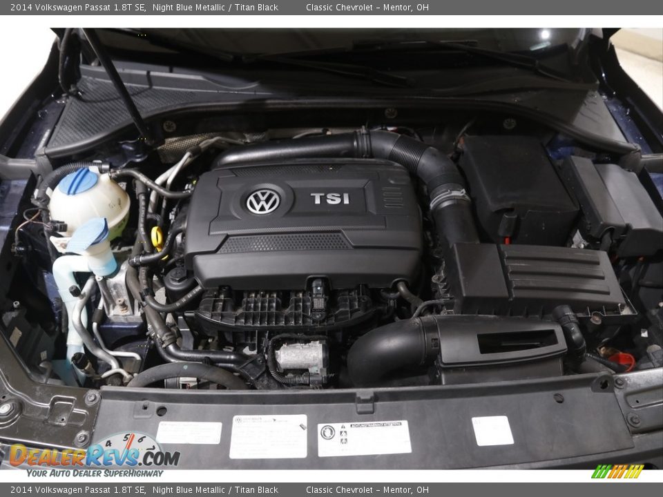 2014 Volkswagen Passat 1.8T SE 1.8 Liter FSI Turbocharged DOHC 16-Valve VVT 4 Cylinder Engine Photo #19