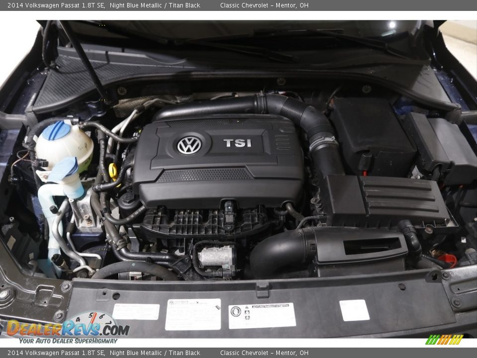 2014 Volkswagen Passat 1.8T SE 1.8 Liter FSI Turbocharged DOHC 16-Valve VVT 4 Cylinder Engine Photo #19