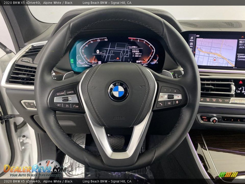 2020 BMW X5 sDrive40i Alpine White / Black Photo #17