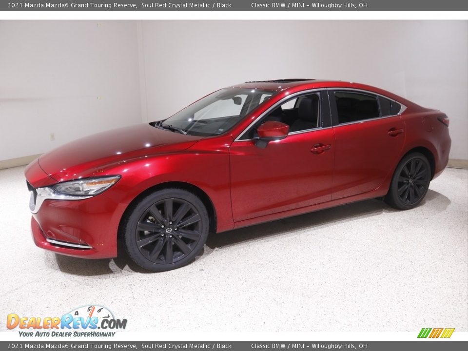 2021 Mazda Mazda6 Grand Touring Reserve Soul Red Crystal Metallic / Black Photo #3