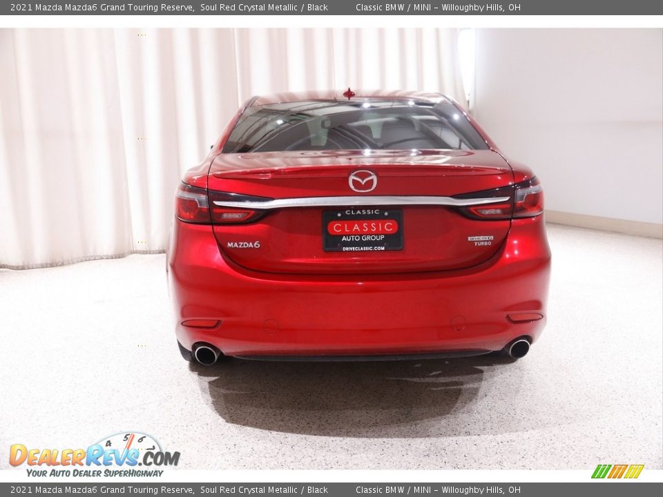 2021 Mazda Mazda6 Grand Touring Reserve Soul Red Crystal Metallic / Black Photo #19