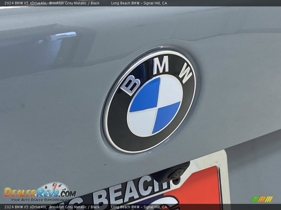 2024 BMW X5 sDrive40i Brooklyn Grey Metallic / Black Photo #7