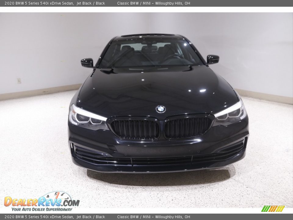 2020 BMW 5 Series 540i xDrive Sedan Jet Black / Black Photo #2