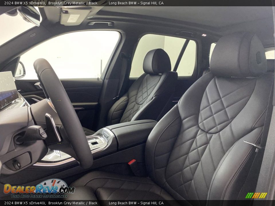 Front Seat of 2024 BMW X5 sDrive40i Photo #13