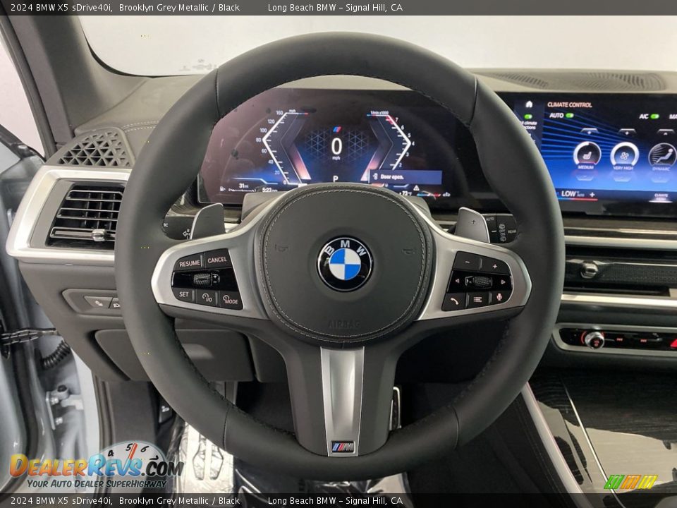 2024 BMW X5 sDrive40i Steering Wheel Photo #14