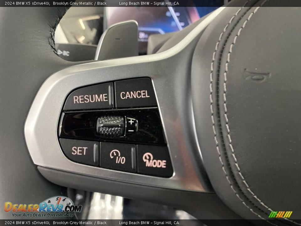 2024 BMW X5 sDrive40i Steering Wheel Photo #15