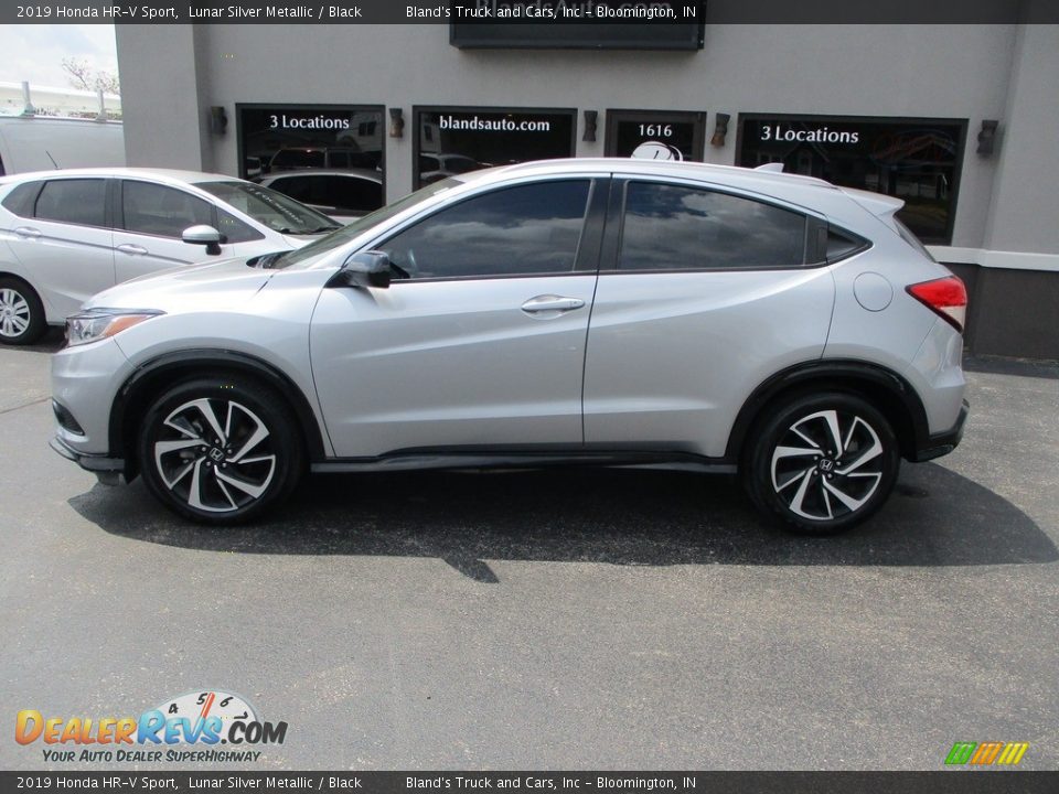 2019 Honda HR-V Sport Lunar Silver Metallic / Black Photo #1