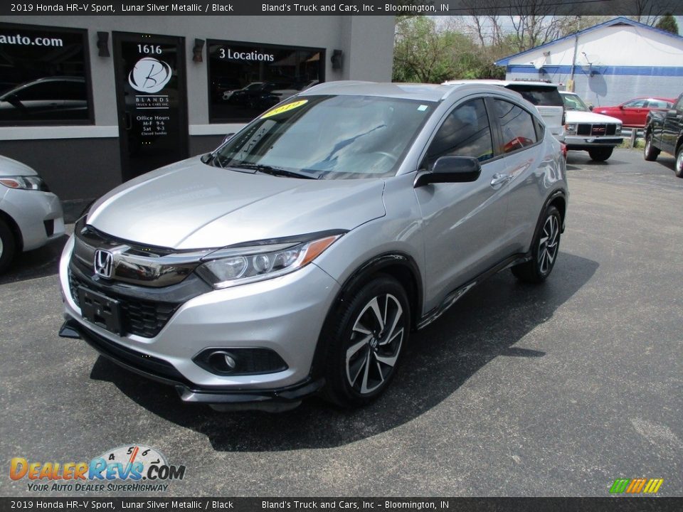 2019 Honda HR-V Sport Lunar Silver Metallic / Black Photo #2