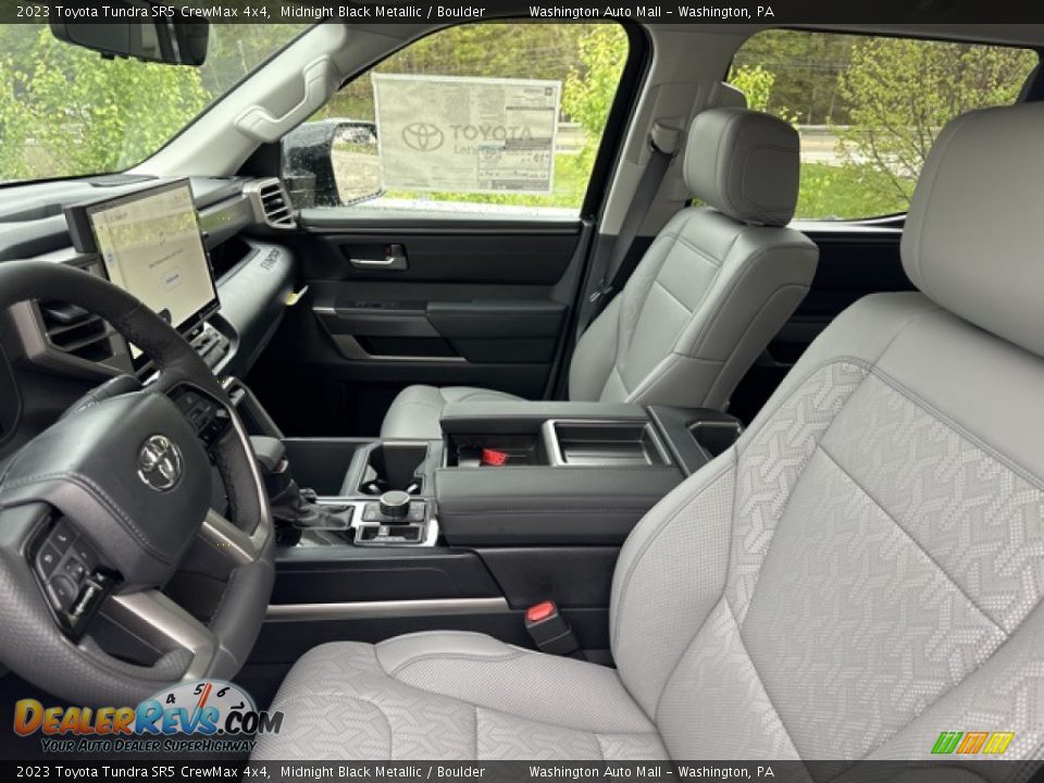 Front Seat of 2023 Toyota Tundra SR5 CrewMax 4x4 Photo #4