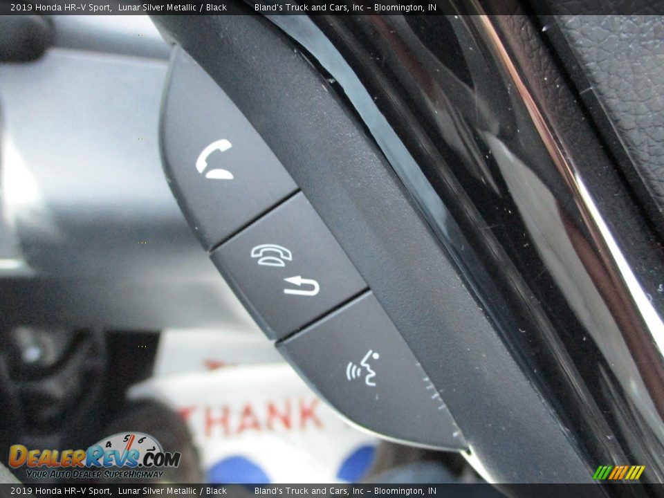 2019 Honda HR-V Sport Lunar Silver Metallic / Black Photo #16