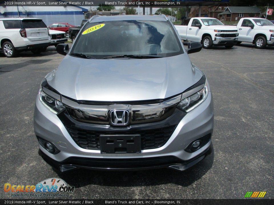 2019 Honda HR-V Sport Lunar Silver Metallic / Black Photo #22