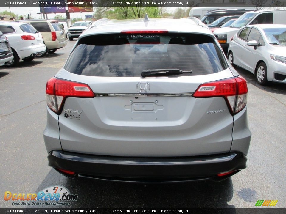 2019 Honda HR-V Sport Lunar Silver Metallic / Black Photo #24