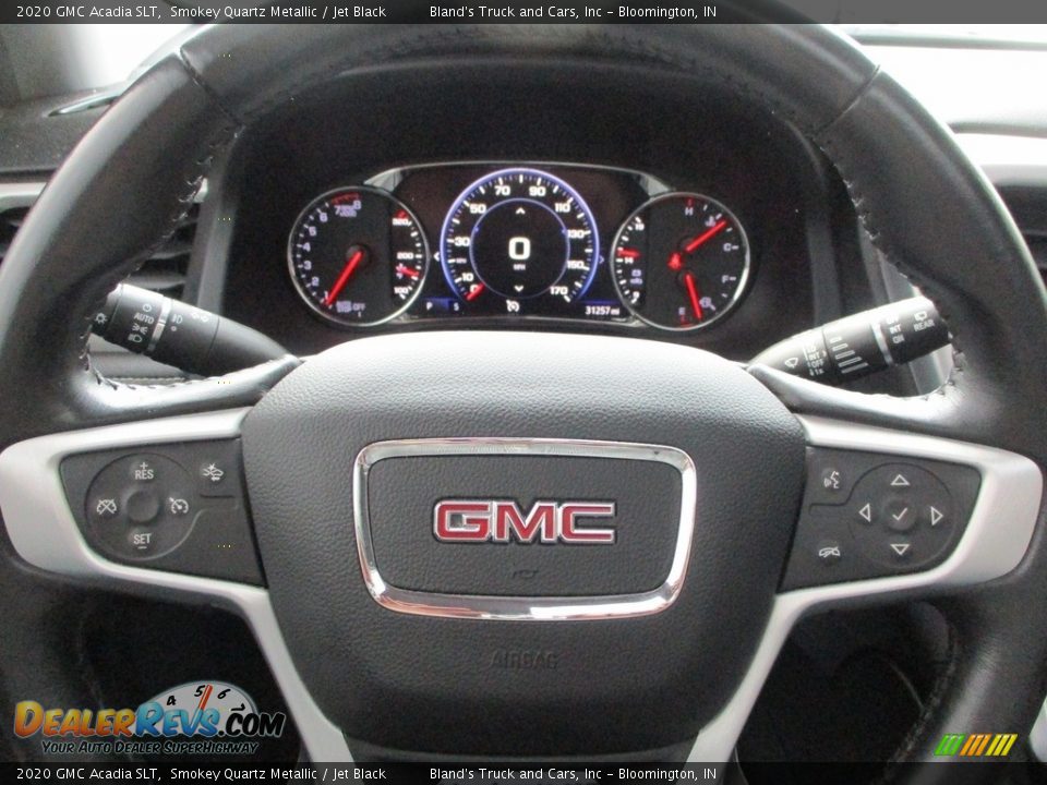 2020 GMC Acadia SLT Smokey Quartz Metallic / Jet Black Photo #17