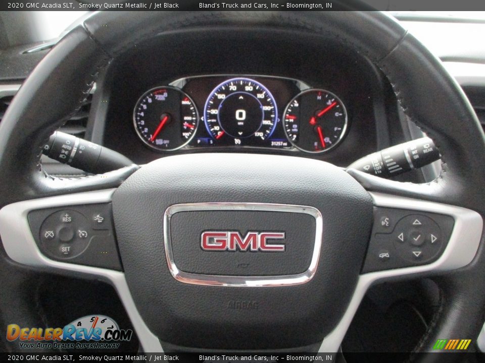 2020 GMC Acadia SLT Smokey Quartz Metallic / Jet Black Photo #17