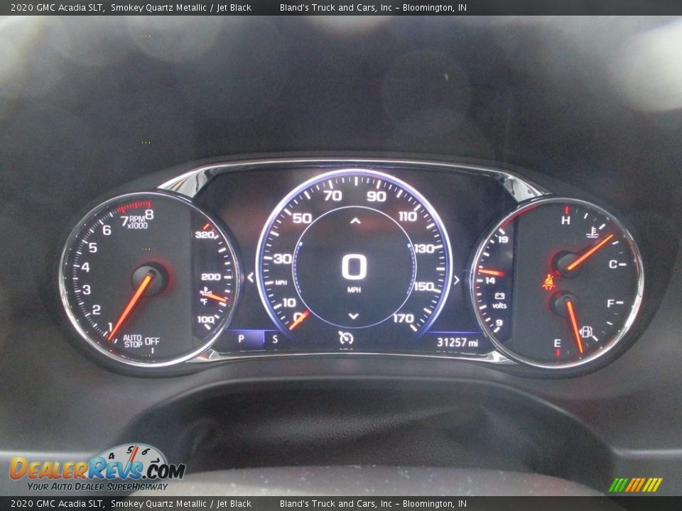 2020 GMC Acadia SLT Smokey Quartz Metallic / Jet Black Photo #18