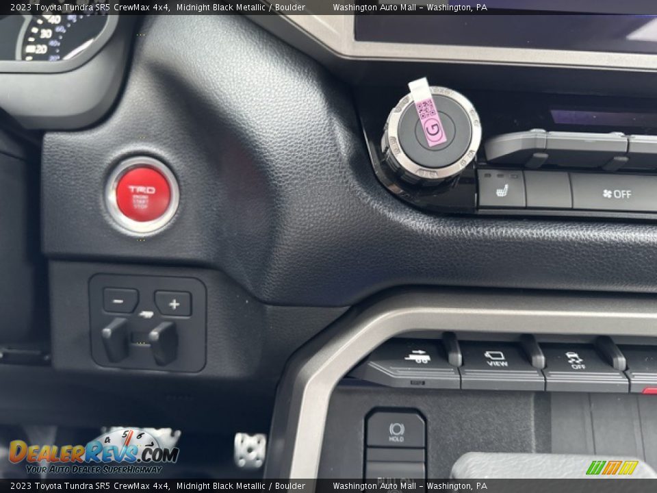 Controls of 2023 Toyota Tundra SR5 CrewMax 4x4 Photo #15