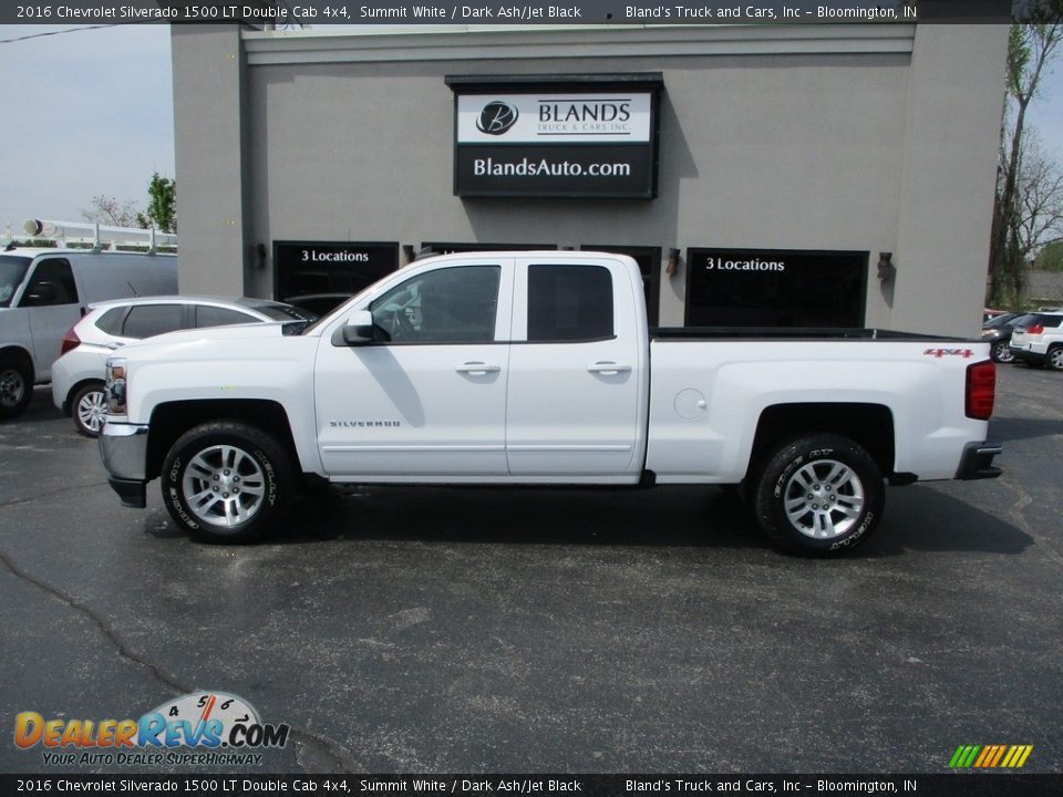 2016 Chevrolet Silverado 1500 LT Double Cab 4x4 Summit White / Dark Ash/Jet Black Photo #1