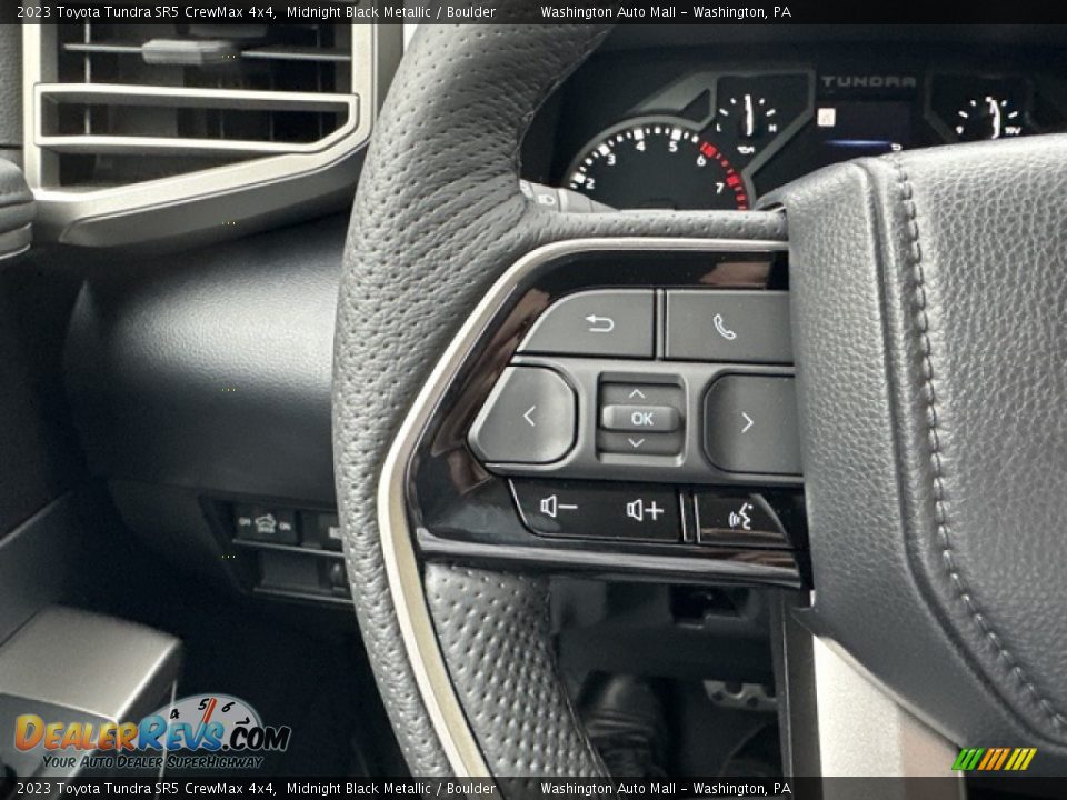 2023 Toyota Tundra SR5 CrewMax 4x4 Steering Wheel Photo #19