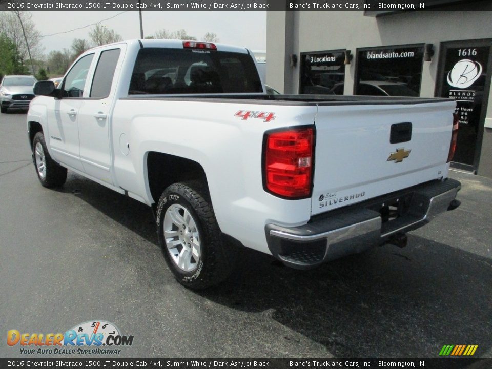 2016 Chevrolet Silverado 1500 LT Double Cab 4x4 Summit White / Dark Ash/Jet Black Photo #3