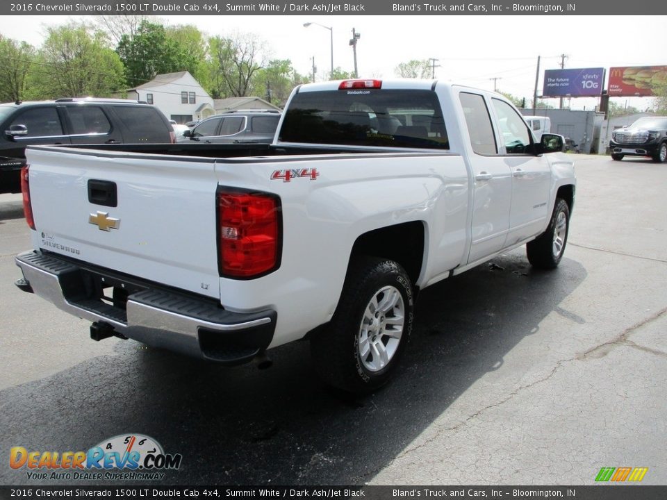 2016 Chevrolet Silverado 1500 LT Double Cab 4x4 Summit White / Dark Ash/Jet Black Photo #4