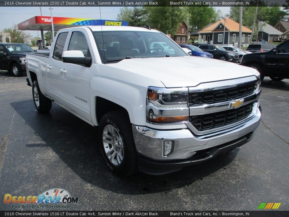 2016 Chevrolet Silverado 1500 LT Double Cab 4x4 Summit White / Dark Ash/Jet Black Photo #5