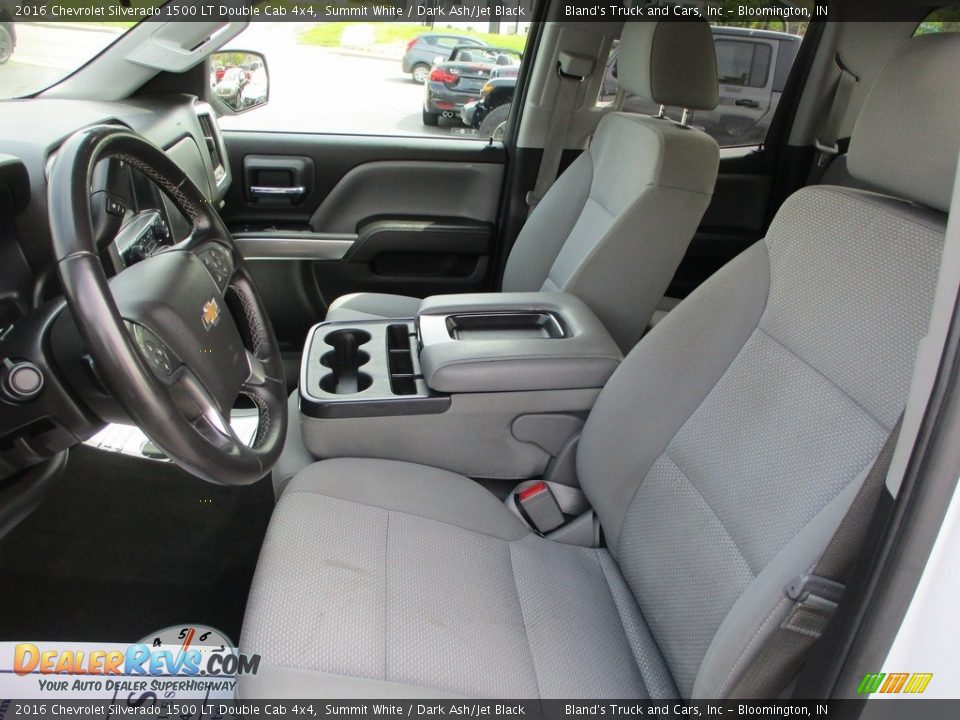 2016 Chevrolet Silverado 1500 LT Double Cab 4x4 Summit White / Dark Ash/Jet Black Photo #7