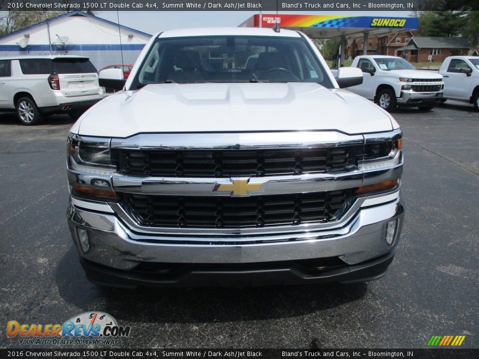 2016 Chevrolet Silverado 1500 LT Double Cab 4x4 Summit White / Dark Ash/Jet Black Photo #27