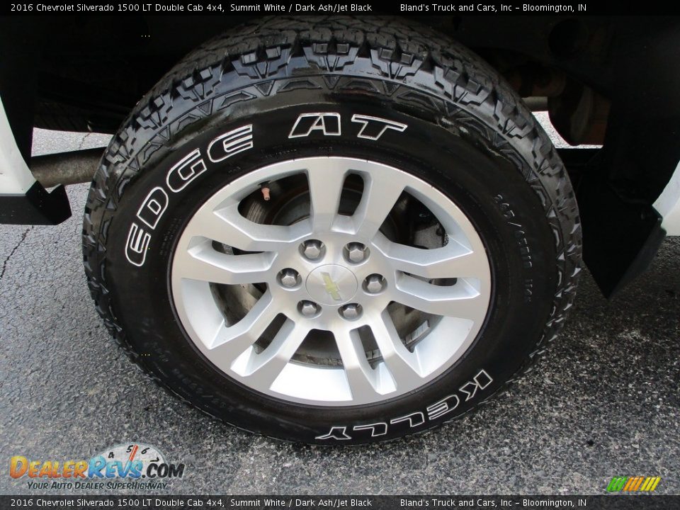 2016 Chevrolet Silverado 1500 LT Double Cab 4x4 Summit White / Dark Ash/Jet Black Photo #28