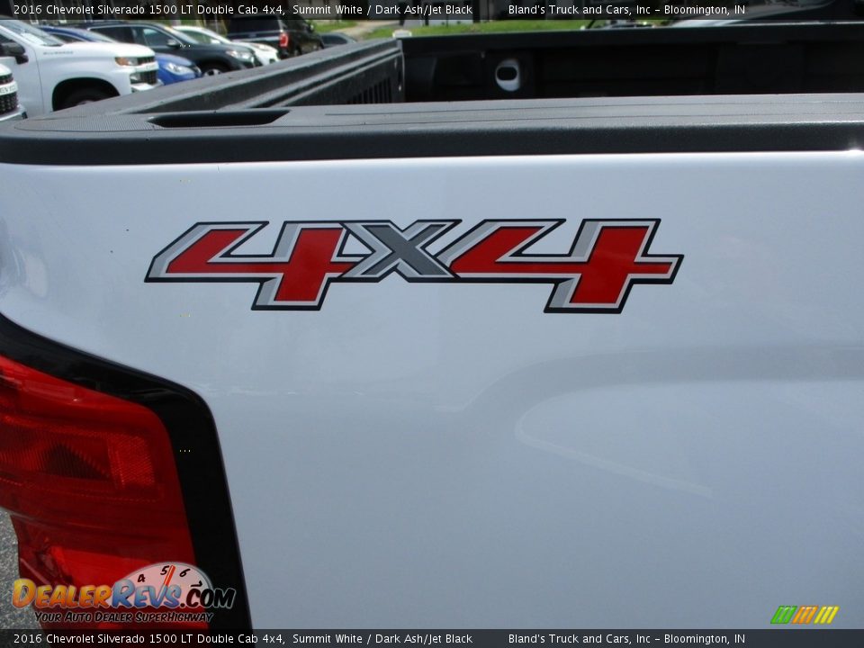 2016 Chevrolet Silverado 1500 LT Double Cab 4x4 Summit White / Dark Ash/Jet Black Photo #29