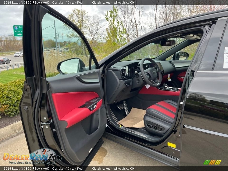 Circuit Red Interior - 2024 Lexus NX 350 F Sport AWD Photo #1