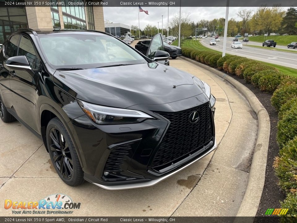 Obsidian 2024 Lexus NX 350 F Sport AWD Photo #4