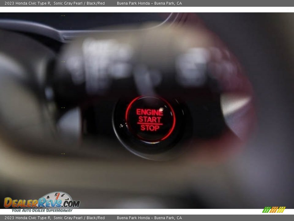 2023 Honda Civic Type R Sonic Gray Pearl / Black/Red Photo #25