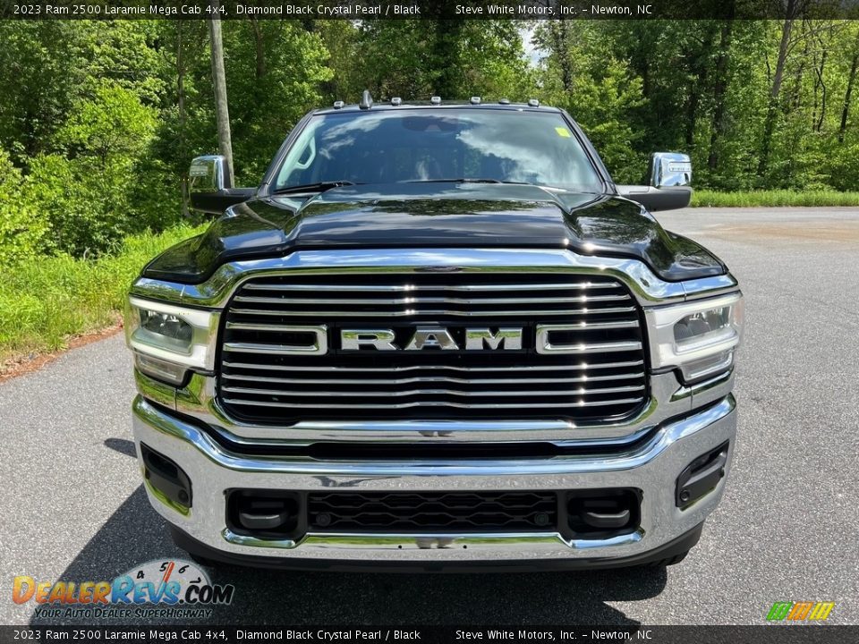 2023 Ram 2500 Laramie Mega Cab 4x4 Diamond Black Crystal Pearl / Black Photo #4