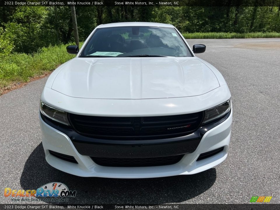 2023 Dodge Charger SXT Blacktop White Knuckle / Black Photo #3