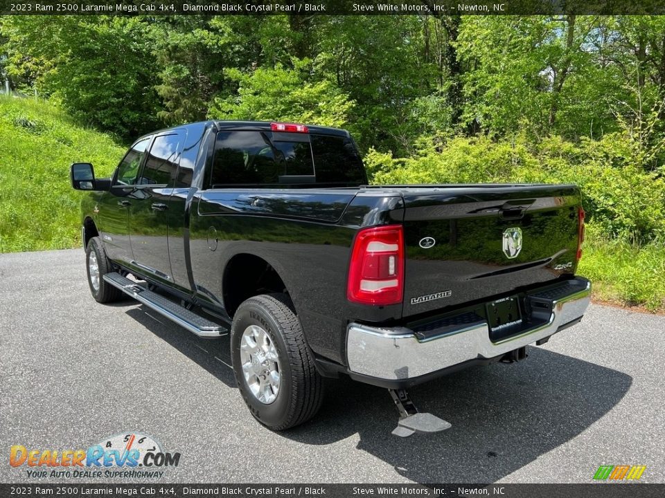 2023 Ram 2500 Laramie Mega Cab 4x4 Diamond Black Crystal Pearl / Black Photo #11