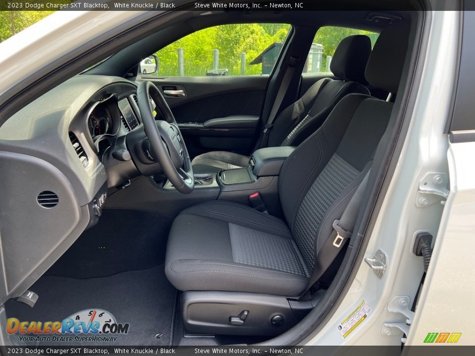 Front Seat of 2023 Dodge Charger SXT Blacktop Photo #11