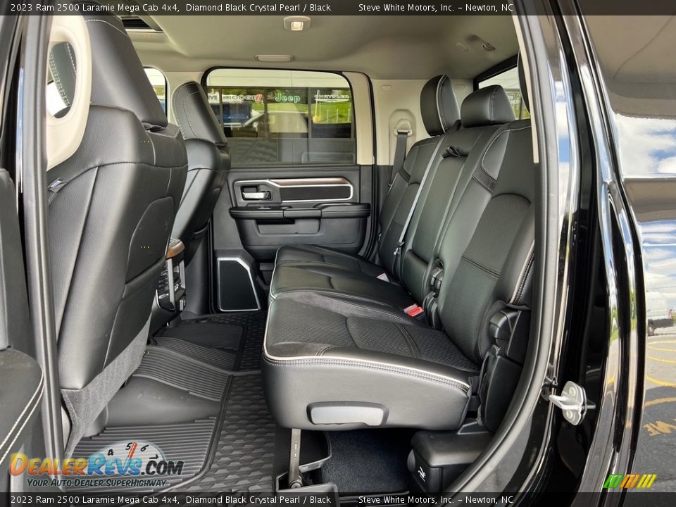 Rear Seat of 2023 Ram 2500 Laramie Mega Cab 4x4 Photo #17