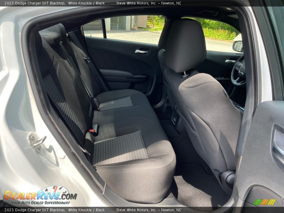 Rear Seat of 2023 Dodge Charger SXT Blacktop Photo #16