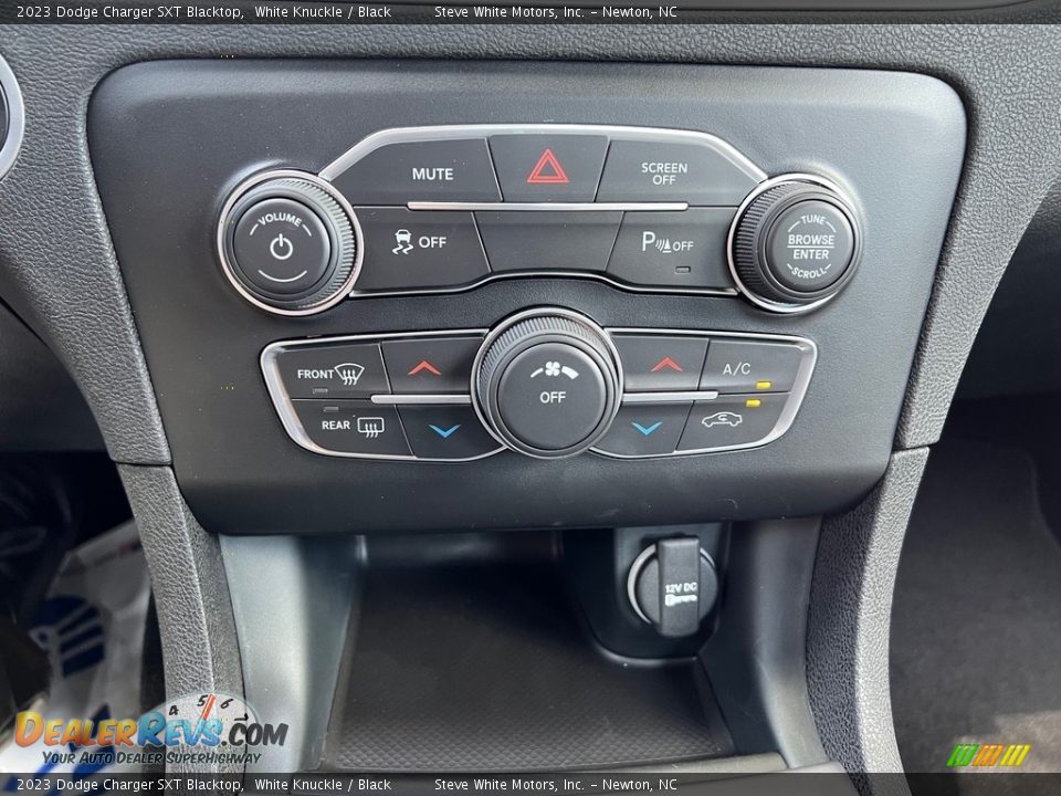 Controls of 2023 Dodge Charger SXT Blacktop Photo #24