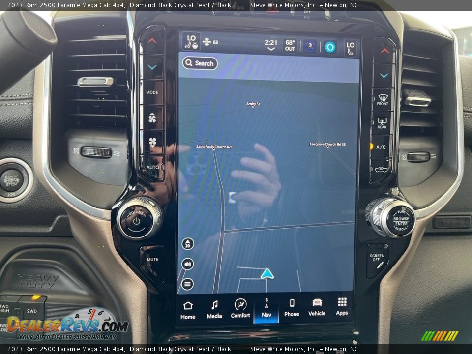 Navigation of 2023 Ram 2500 Laramie Mega Cab 4x4 Photo #28