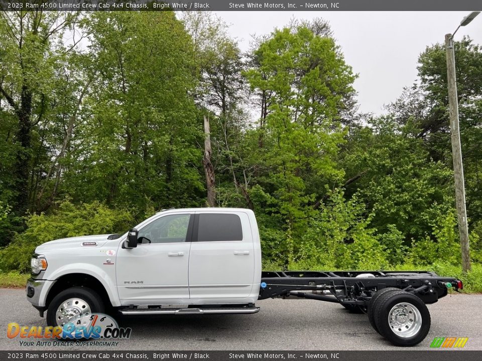 Bright White 2023 Ram 4500 Limited Crew Cab 4x4 Chassis Photo #1