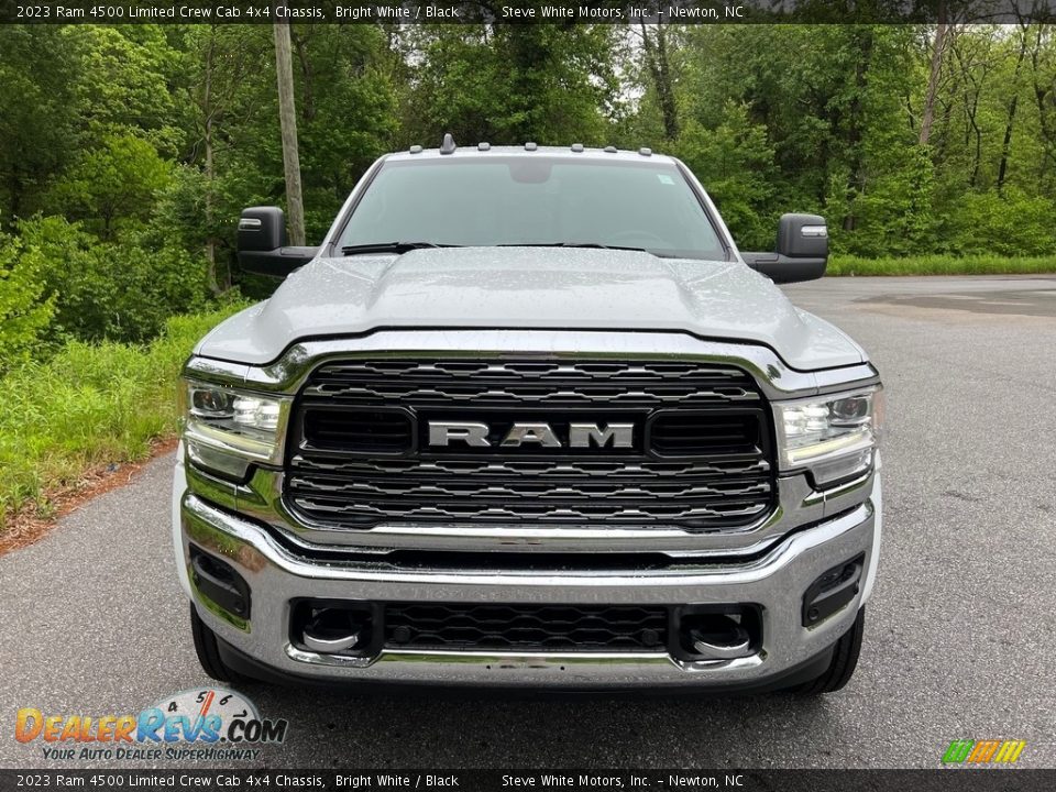 2023 Ram 4500 Limited Crew Cab 4x4 Chassis Bright White / Black Photo #3