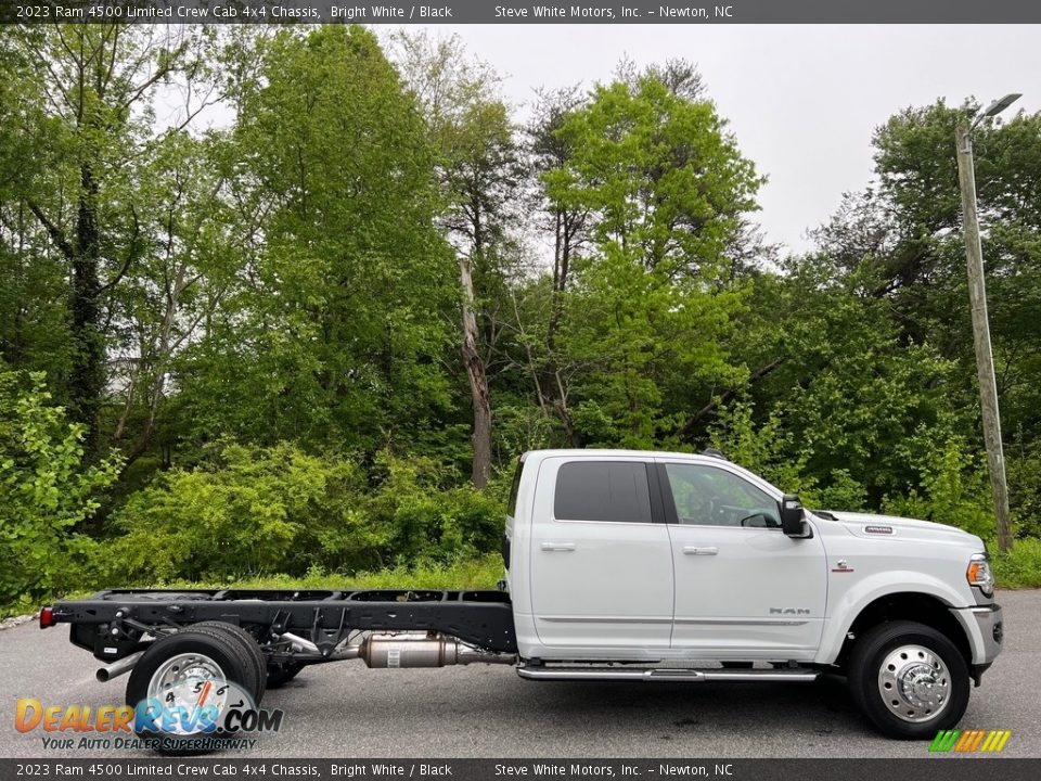Bright White 2023 Ram 4500 Limited Crew Cab 4x4 Chassis Photo #5